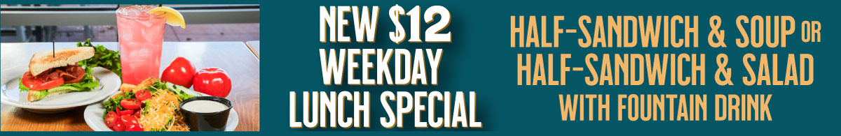 12$ Lunch Special at 12th Street Tavern